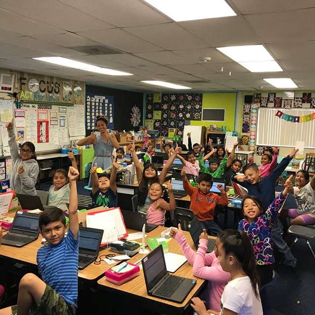 Peters K-3 students' participation is out of this world!