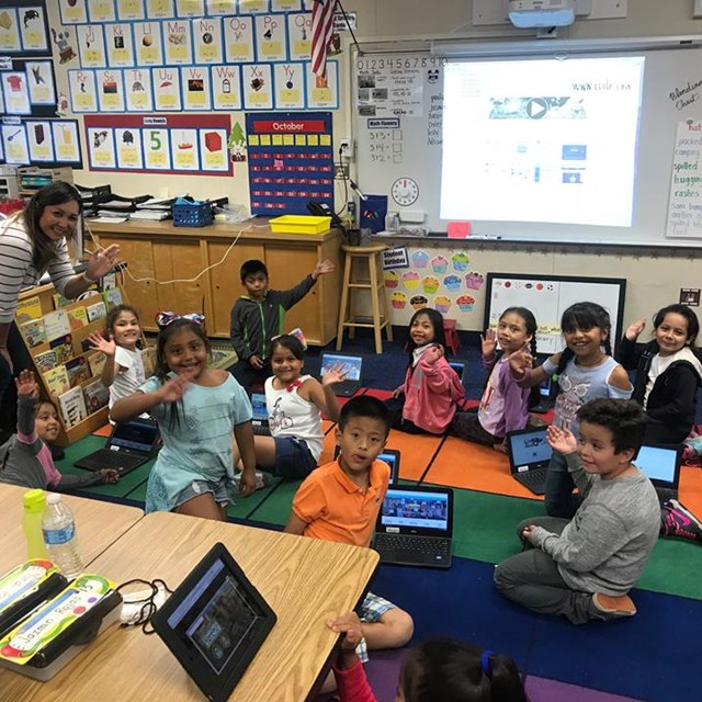 We implement technological literacy into our curriculum and students love it!