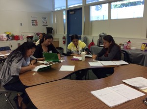 Parents learn and discuss important strategies for the success of their hard working scholars.