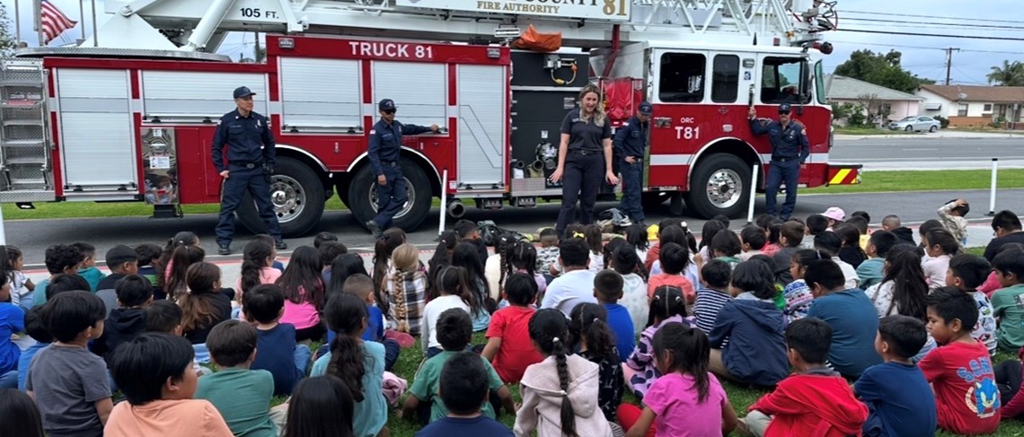TK/K Fireman visit